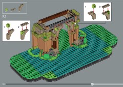 LEGO 77092 instructions page 122 – build guide