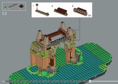LEGO 77092 instructions page 124 – build guide