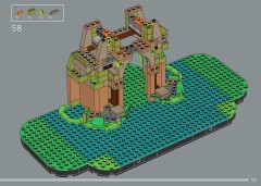 LEGO 77092 instructions page 129 – build guide