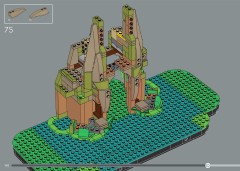 LEGO 77092 instructions page 140 – build guide