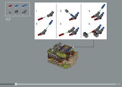 LEGO 77092 instructions page 169 – build guide