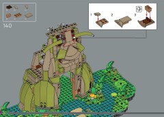 LEGO 77092 instructions page 184 – build guide