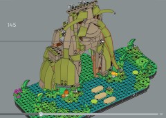 LEGO 77092 instructions page 187 – build guide