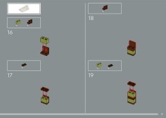 LEGO 77092 instructions page 19 – build guide