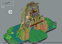 LEGO 77092 instructions page 190 – build guide