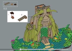 LEGO 77092 instructions page 193 – build guide