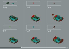 LEGO 77092 instructions page 197 – build guide