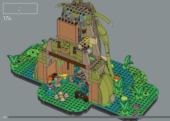 LEGO 77092 instructions page 206 – build guide