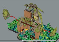 LEGO 77092 instructions page 209 – build guide