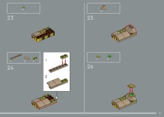 LEGO 77092 instructions page 21 – build guide