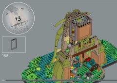 LEGO 77092 instructions page 214 – build guide