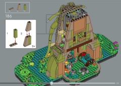 LEGO 77092 instructions page 215 – build guide