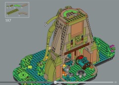 LEGO 77092 instructions page 221 – build guide