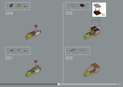 LEGO 77092 instructions page 223 – build guide
