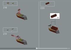 LEGO 77092 instructions page 229 – build guide