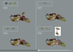 LEGO 77092 instructions page 231 – build guide