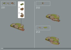 LEGO 77092 instructions page 242 – build guide