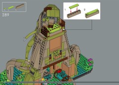 LEGO 77092 instructions page 260 – build guide