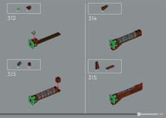 LEGO 77092 instructions page 279 – build guide