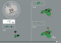 LEGO 77092 instructions page 293 – build guide