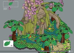 LEGO 77092 instructions page 295 – build guide