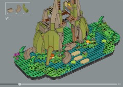 LEGO 77092 instructions page 299 – build guide