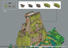 LEGO 77092 instructions page 341 – build guide