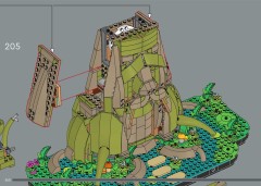 LEGO 77092 instructions page 360 – build guide