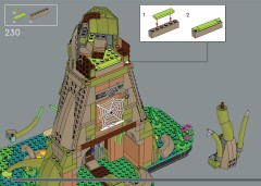 LEGO 77092 instructions page 374 – build guide