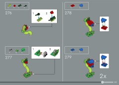 LEGO 77092 instructions page 399 – build guide