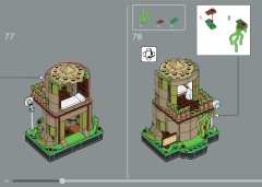 LEGO 77092 instructions page 42 – build guide