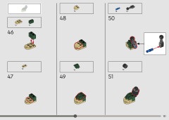 LEGO 77093 instructions page 121 – build guide