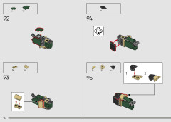 LEGO 77093 instructions page 136 – build guide