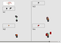 LEGO 77093 instructions page 151 – build guide