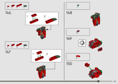 LEGO 77093 instructions page 153 – build guide