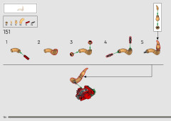 LEGO 77093 instructions page 154 – build guide