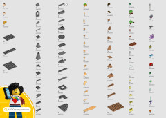 LEGO 77093 instructions page 166 – build guide