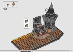 LEGO 77093 instructions page 71 – build guide