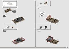 LEGO 77093 instructions page 85 – build guide