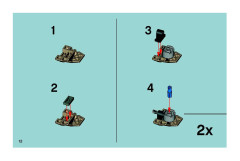 LEGO 7711 instructions page 12 – build guide