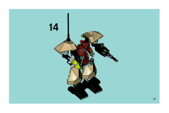 LEGO 7711 instructions page 17 – build guide