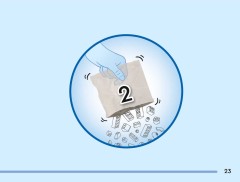 LEGO 77117 instructions page 23 – build guide