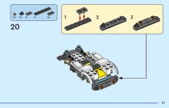 LEGO 77118 instructions page 21 – build guide