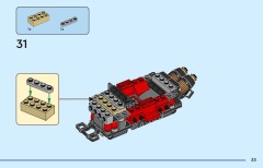 LEGO 77118 instructions page 33 – build guide