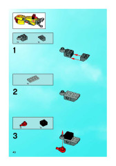 LEGO 7712 instructions page 40 – build guide