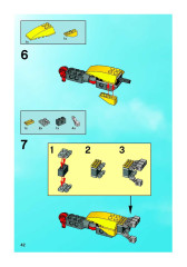 LEGO 7712 instructions page 42 – build guide