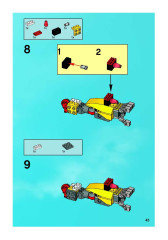 LEGO 7712 instructions page 43 – build guide