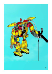 LEGO 7712 instructions page 49 – build guide