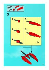LEGO 7712 instructions page 51 – build guide