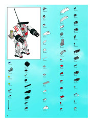 LEGO 7713 instructions page 2 – build guide